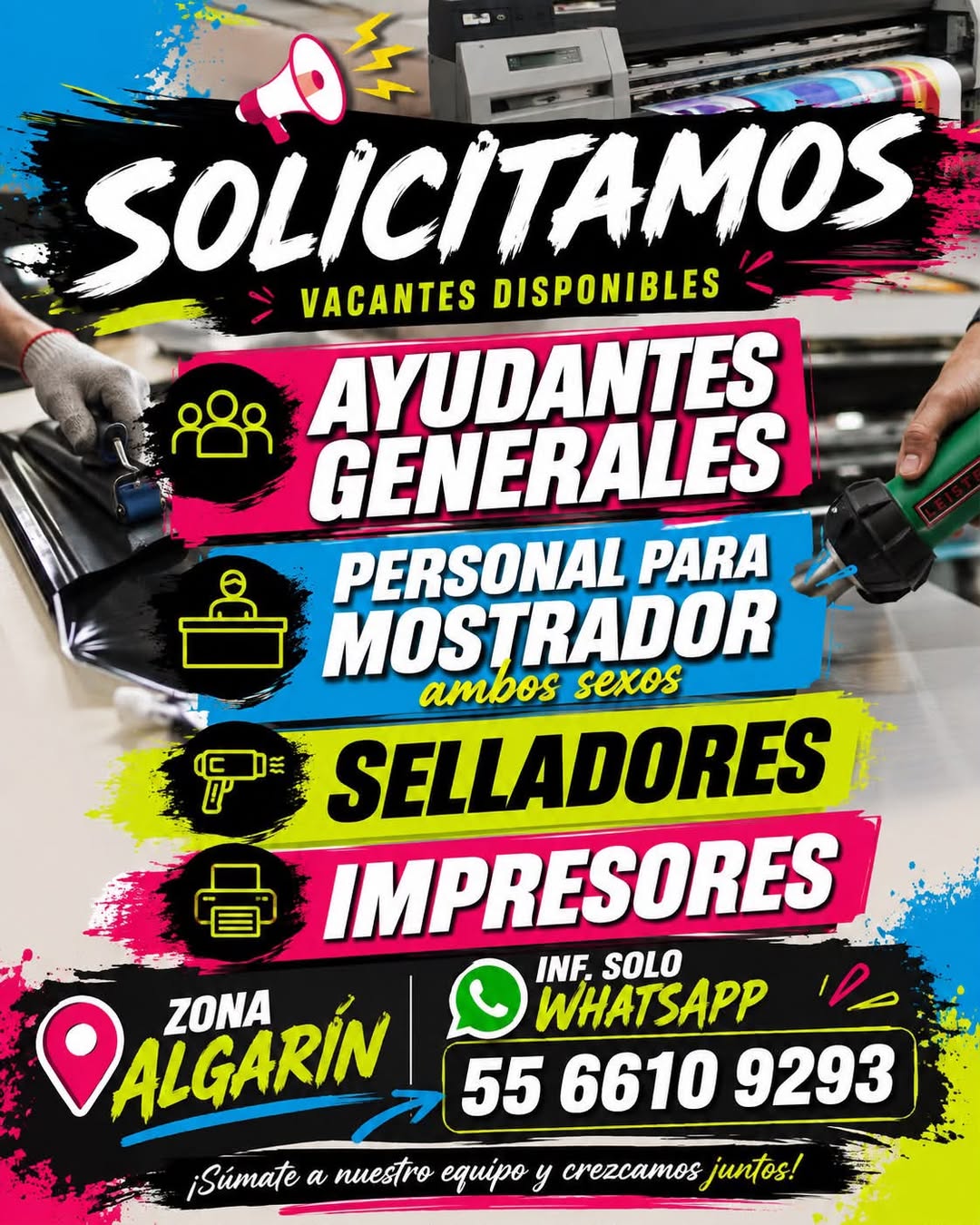 Vacante disponible
