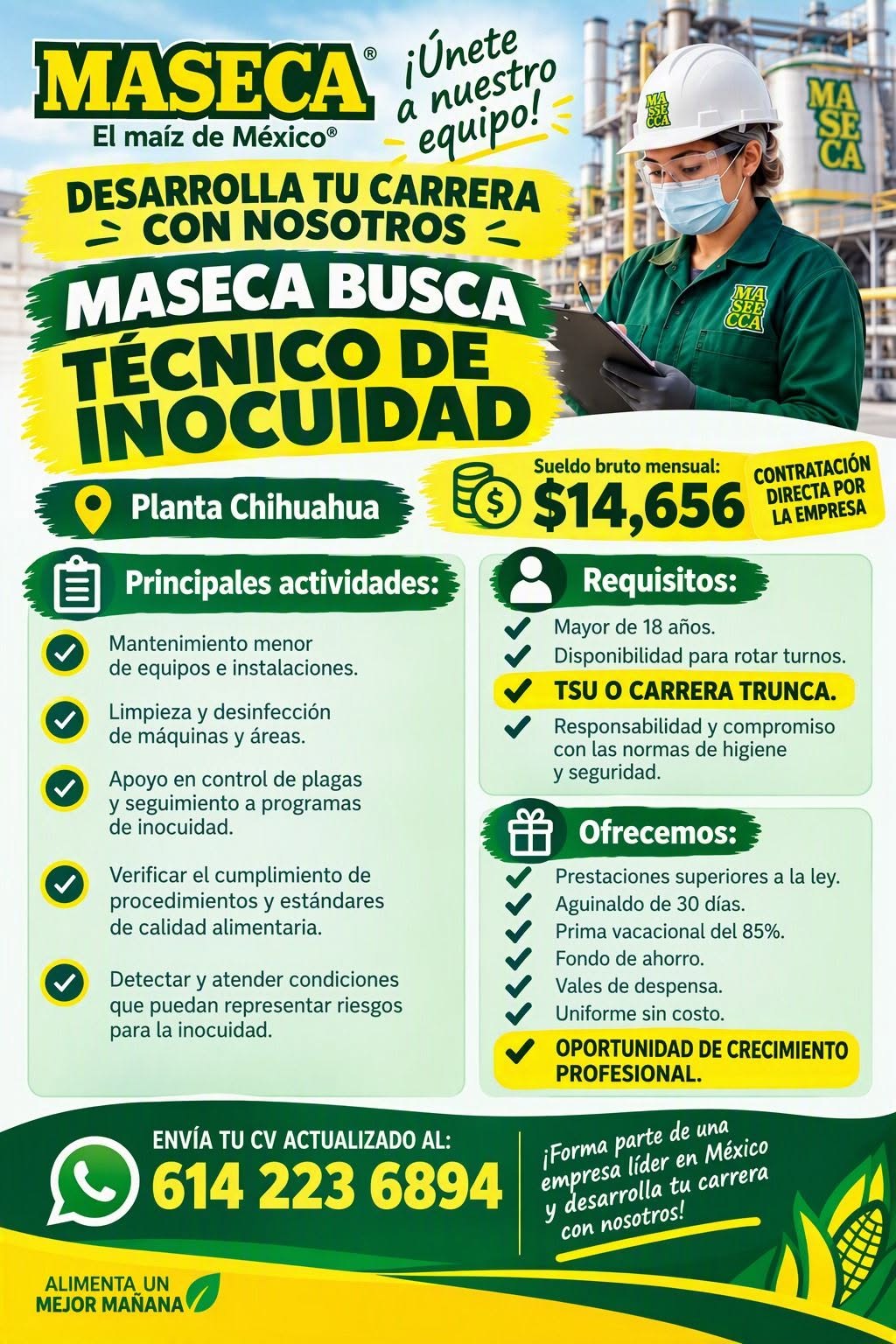 Técnico de Inocuidad