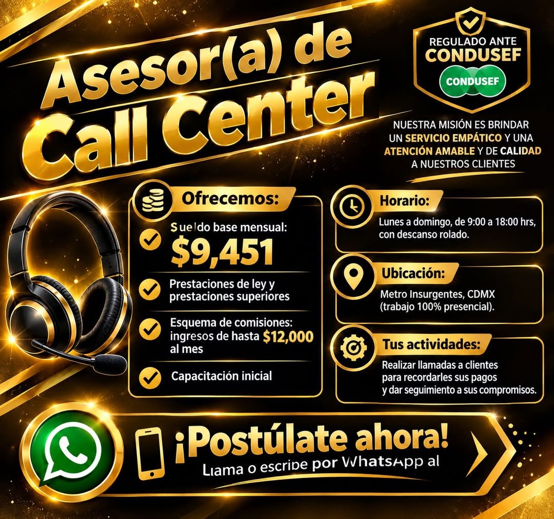 Asesor Call Center