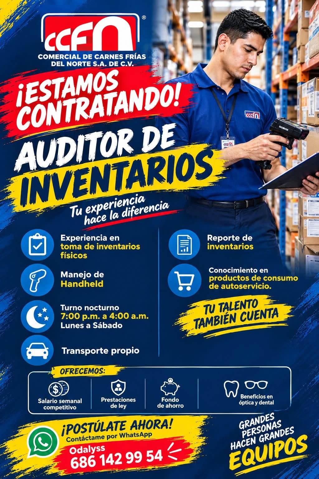 Auditor de Inventarios