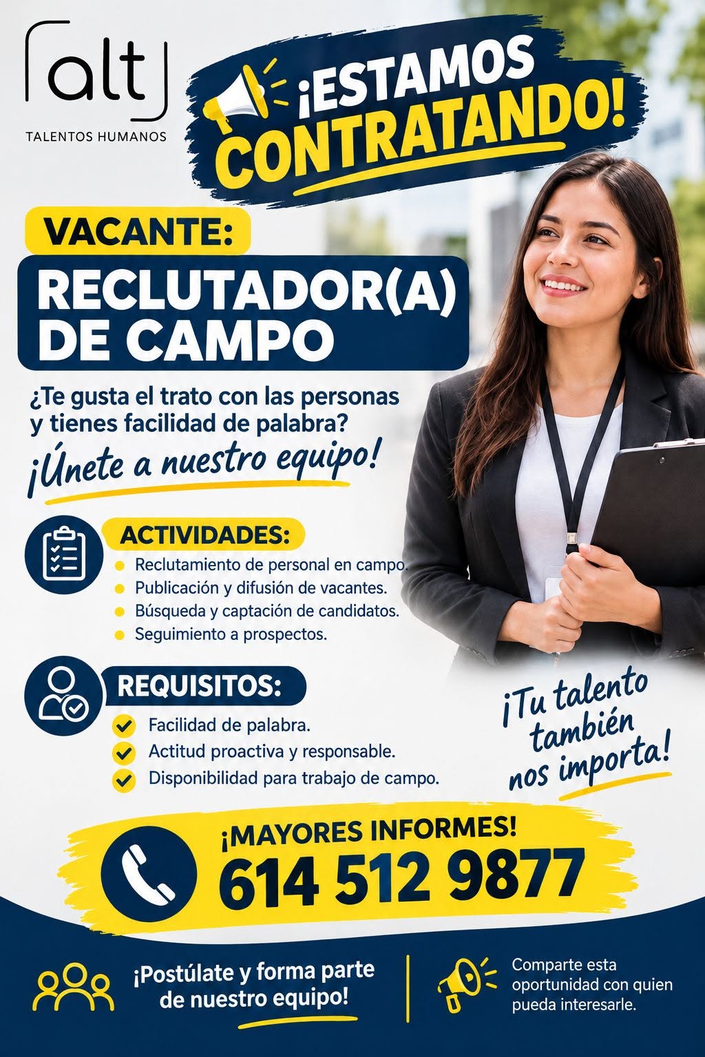 Vacante disponible