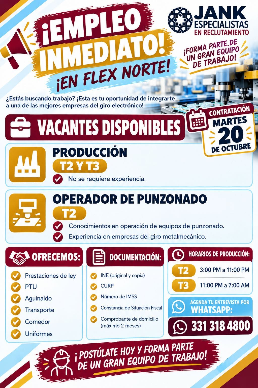 Producción T2