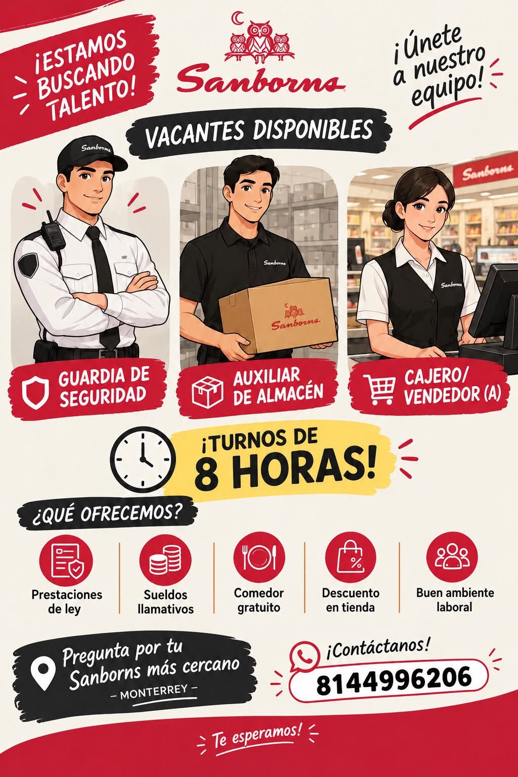 Vacante disponible