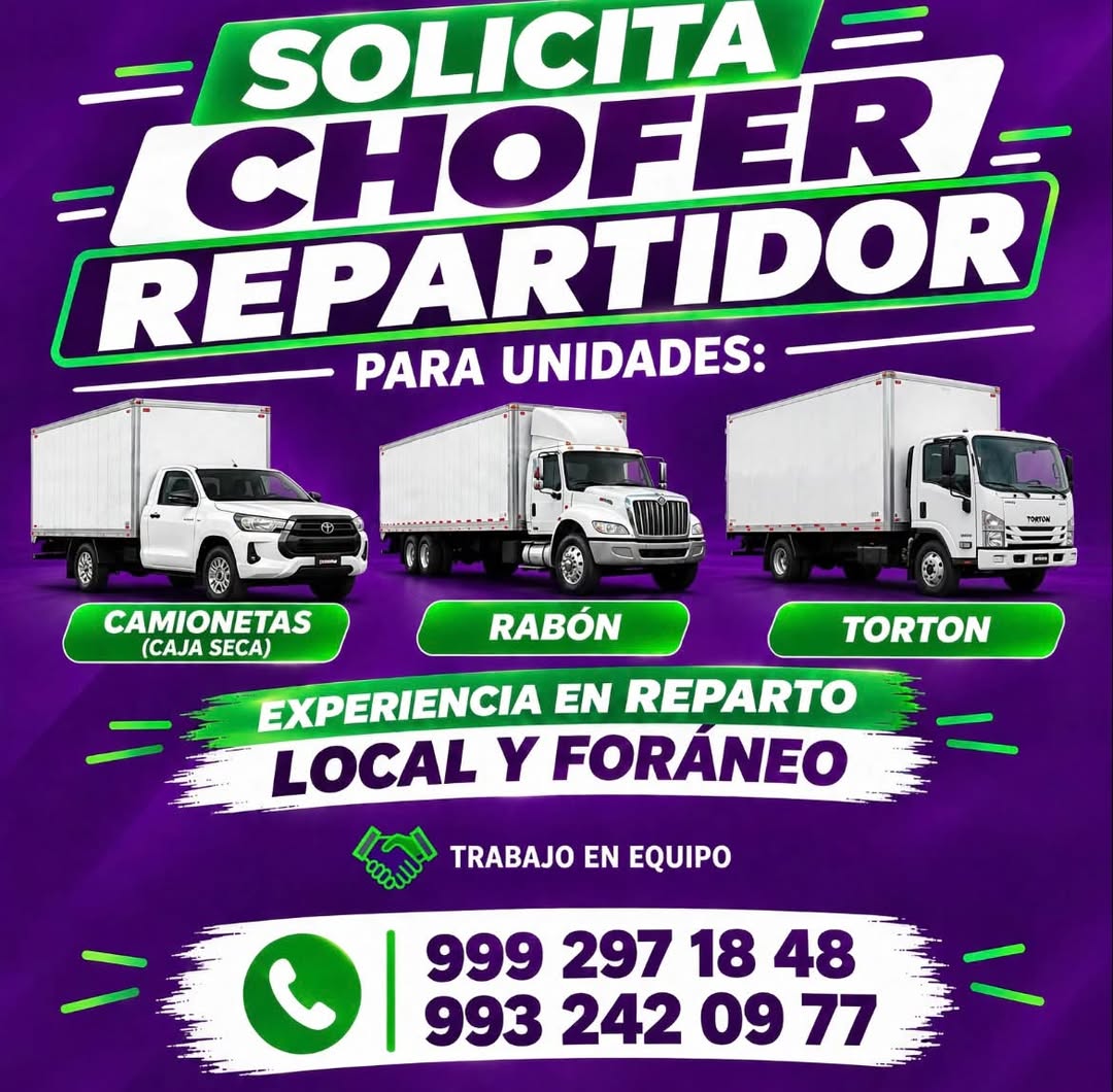 Chofer Repartidor