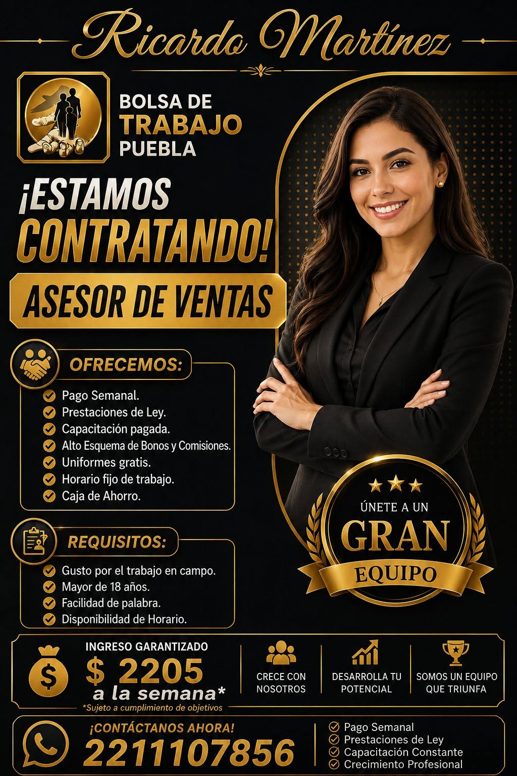 Vacante disponible
