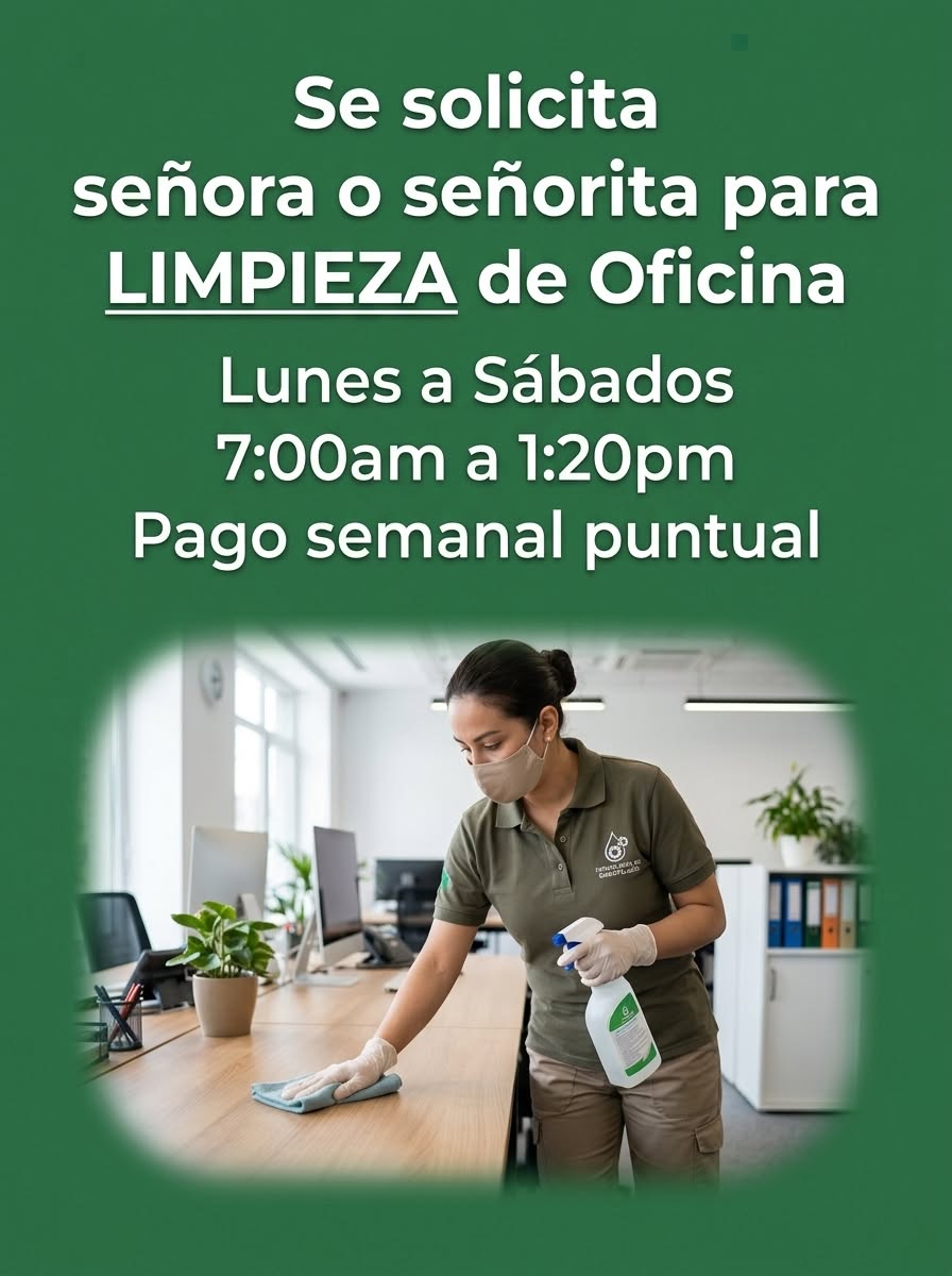 Limpieza de Oficina