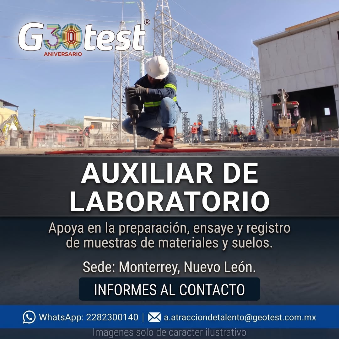 Auxiliar de laboratorio