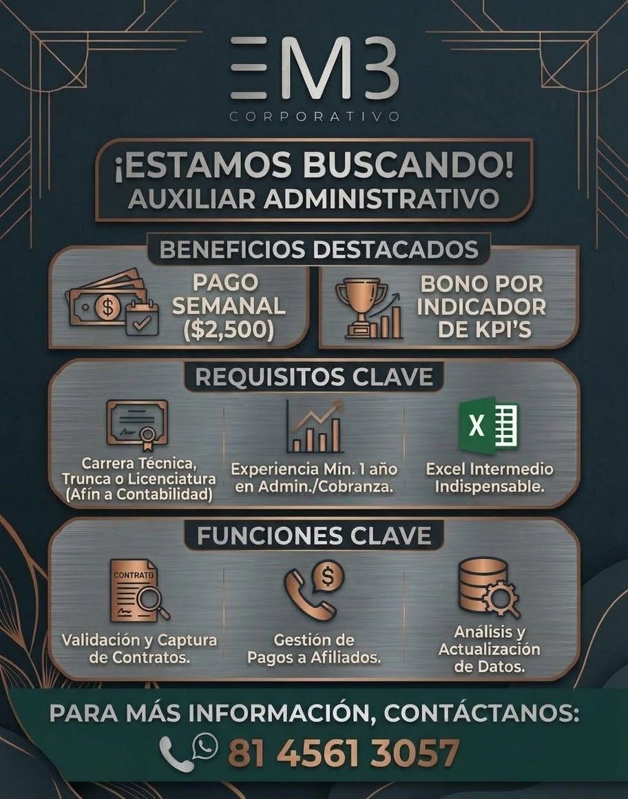 Auxiliar Administrativo