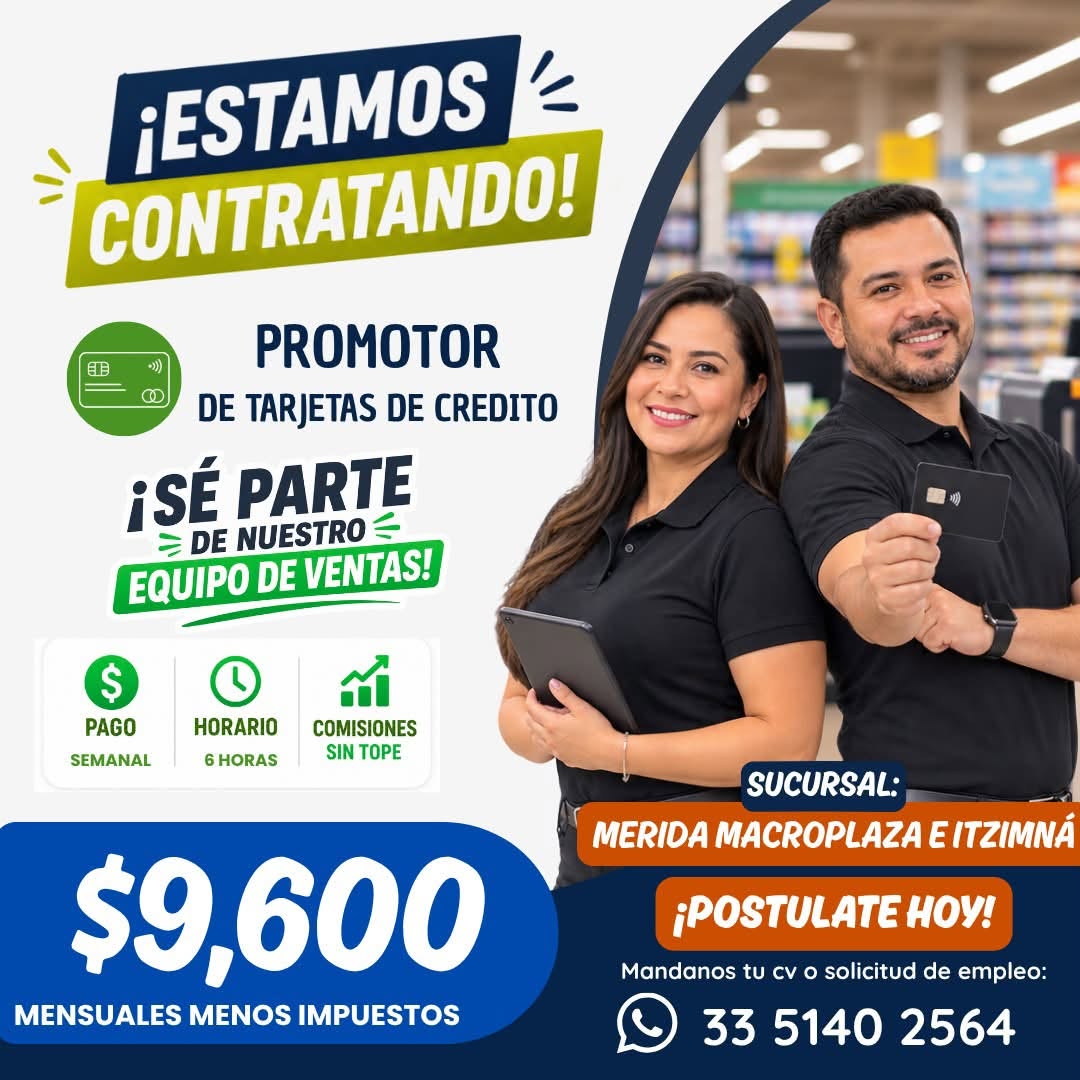 Promotor de Tarjetas de Crédito