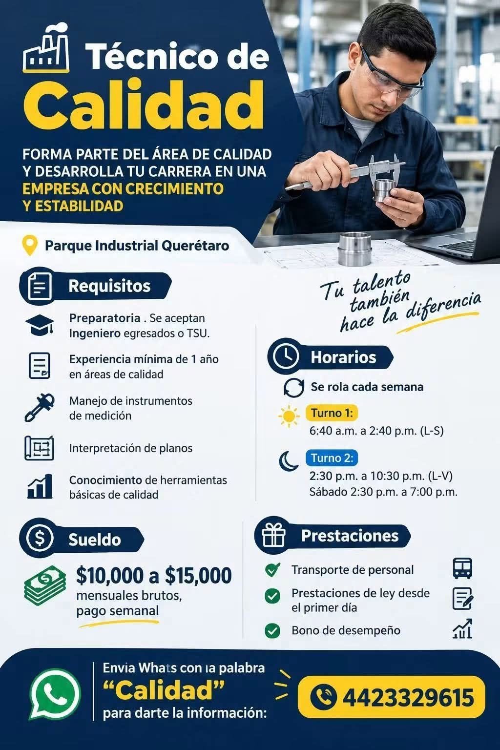 Técnico de Calidad