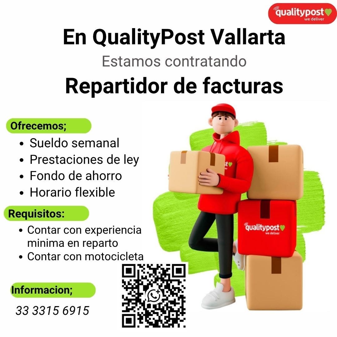 Repartidor de Facturas y Paquetería