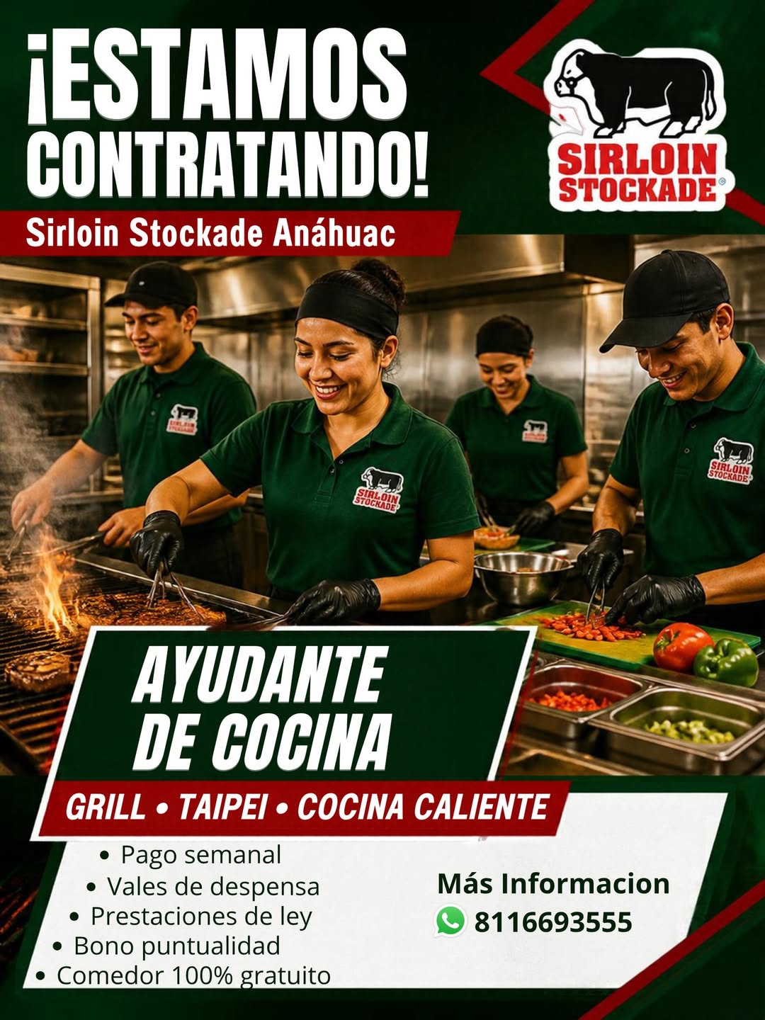 Ayudante de Cocina