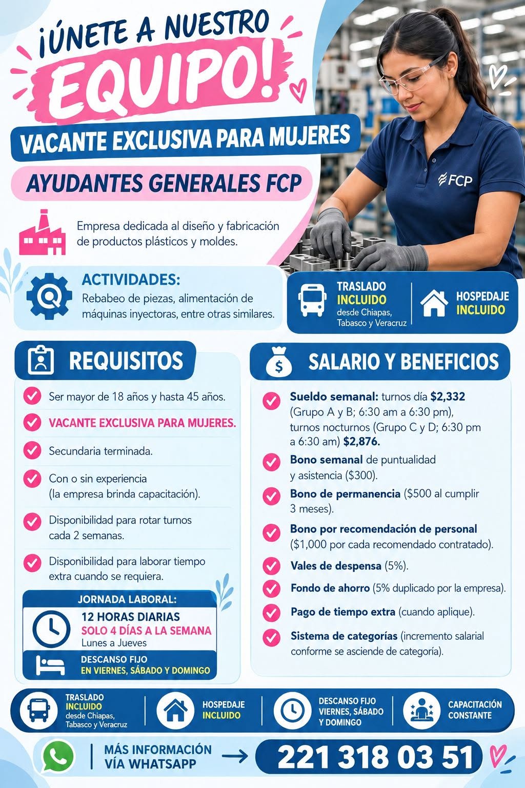 Vacante disponible