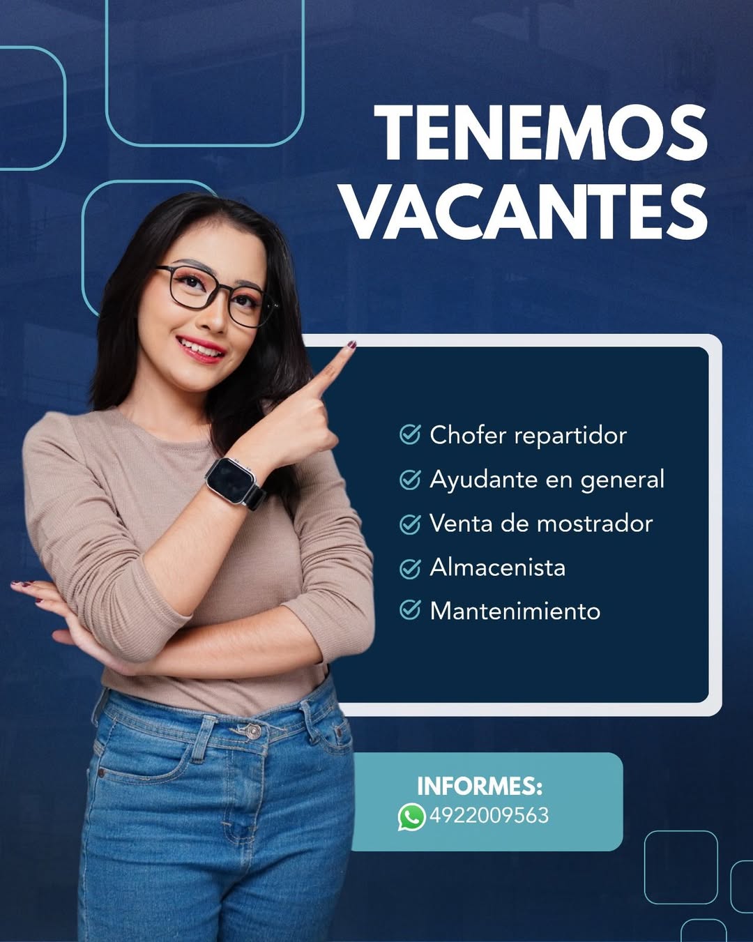 Vacante disponible