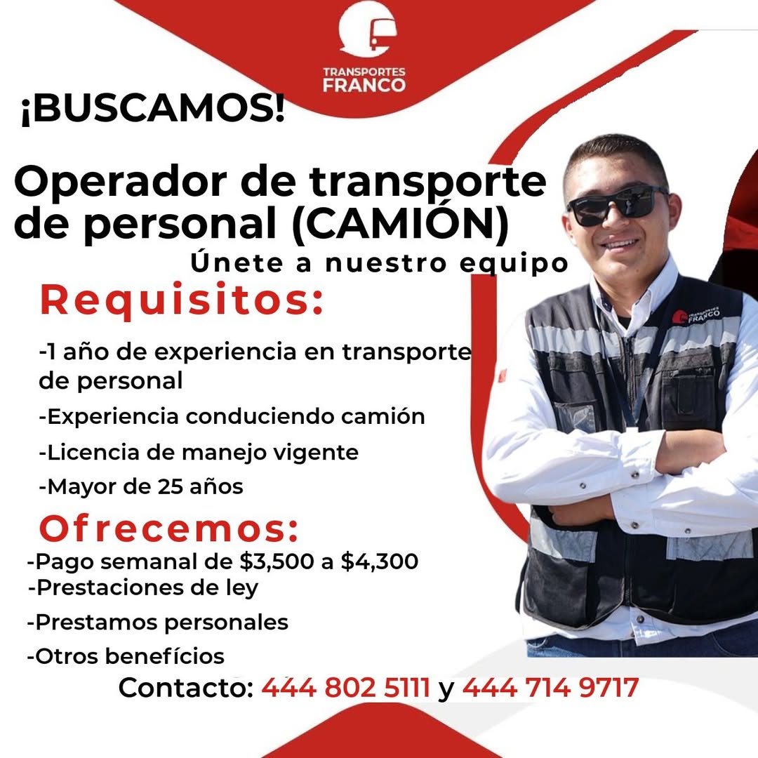 Operador de Transporte