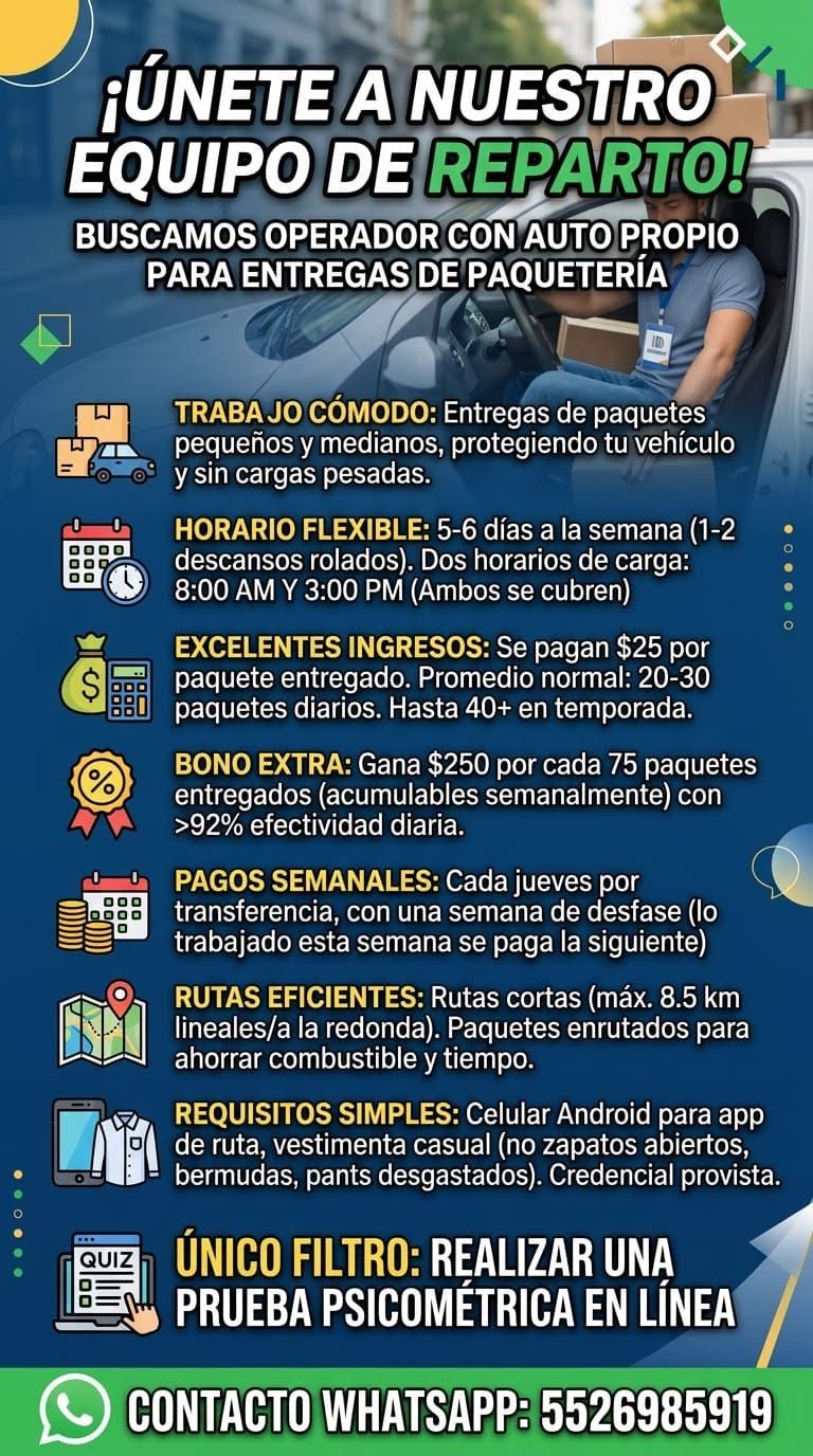 Vacante disponible