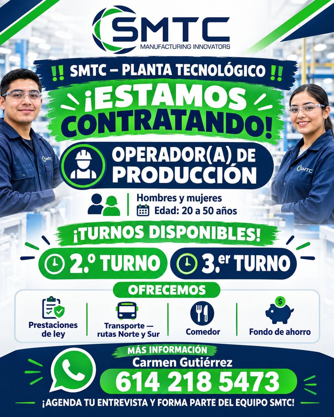 Operador(a) de Producción