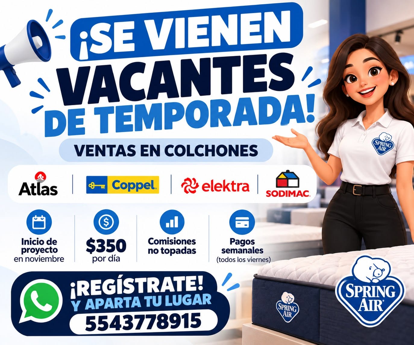 Vendedor de colchones