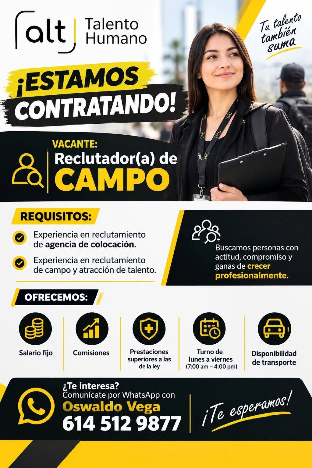Vacante disponible