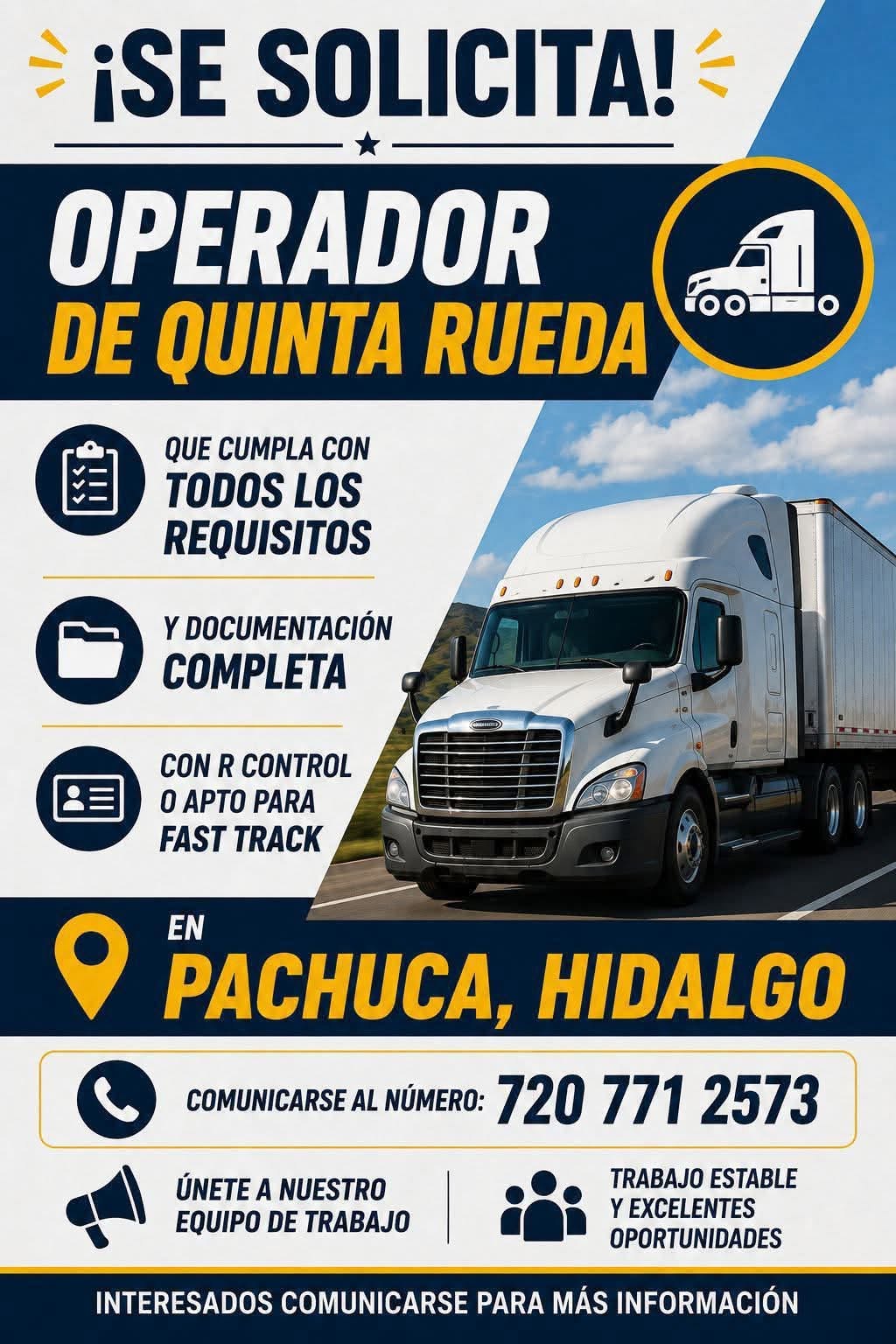 Vacante disponible