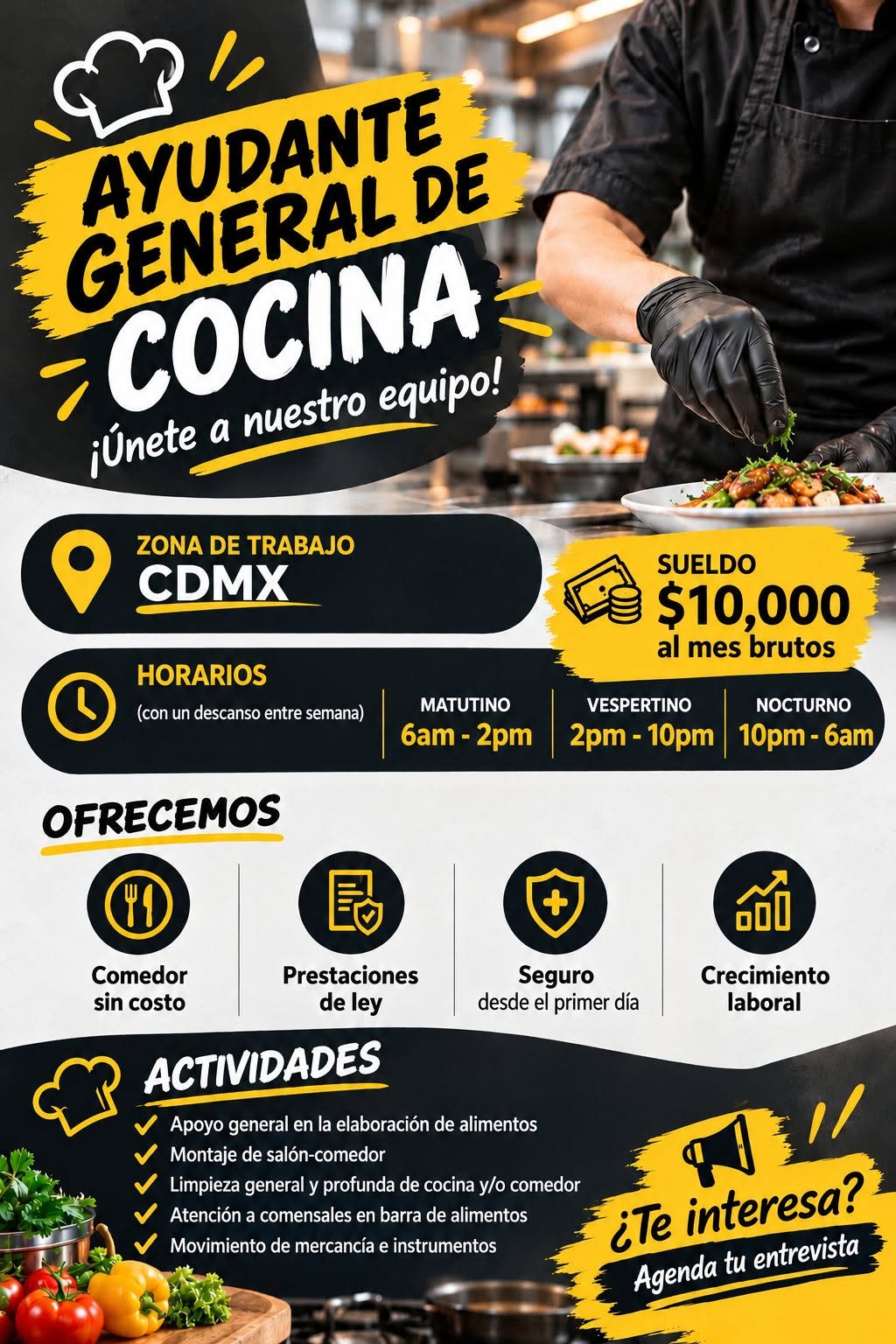 Vacante disponible