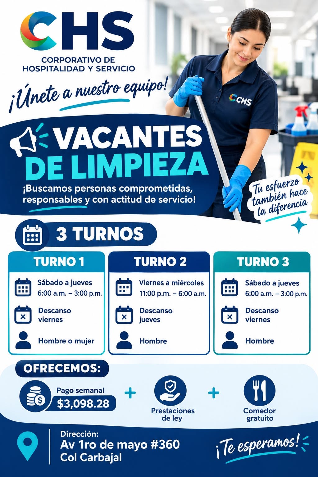 Vacante disponible