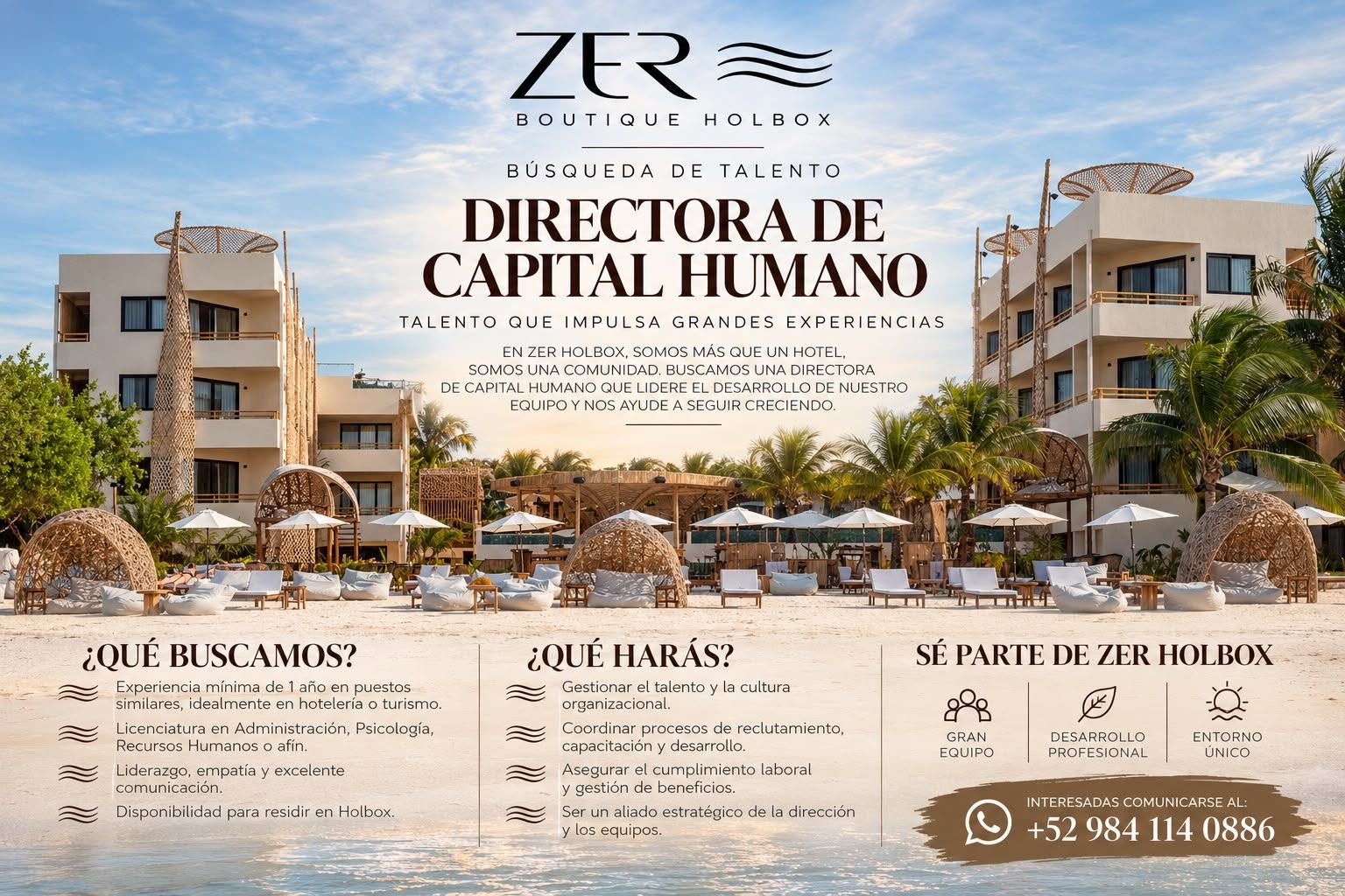 Directora de Capital Humano