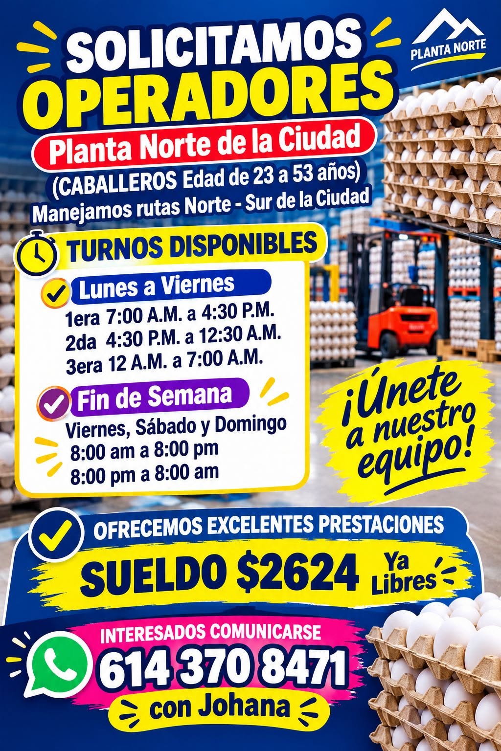 Vacante disponible