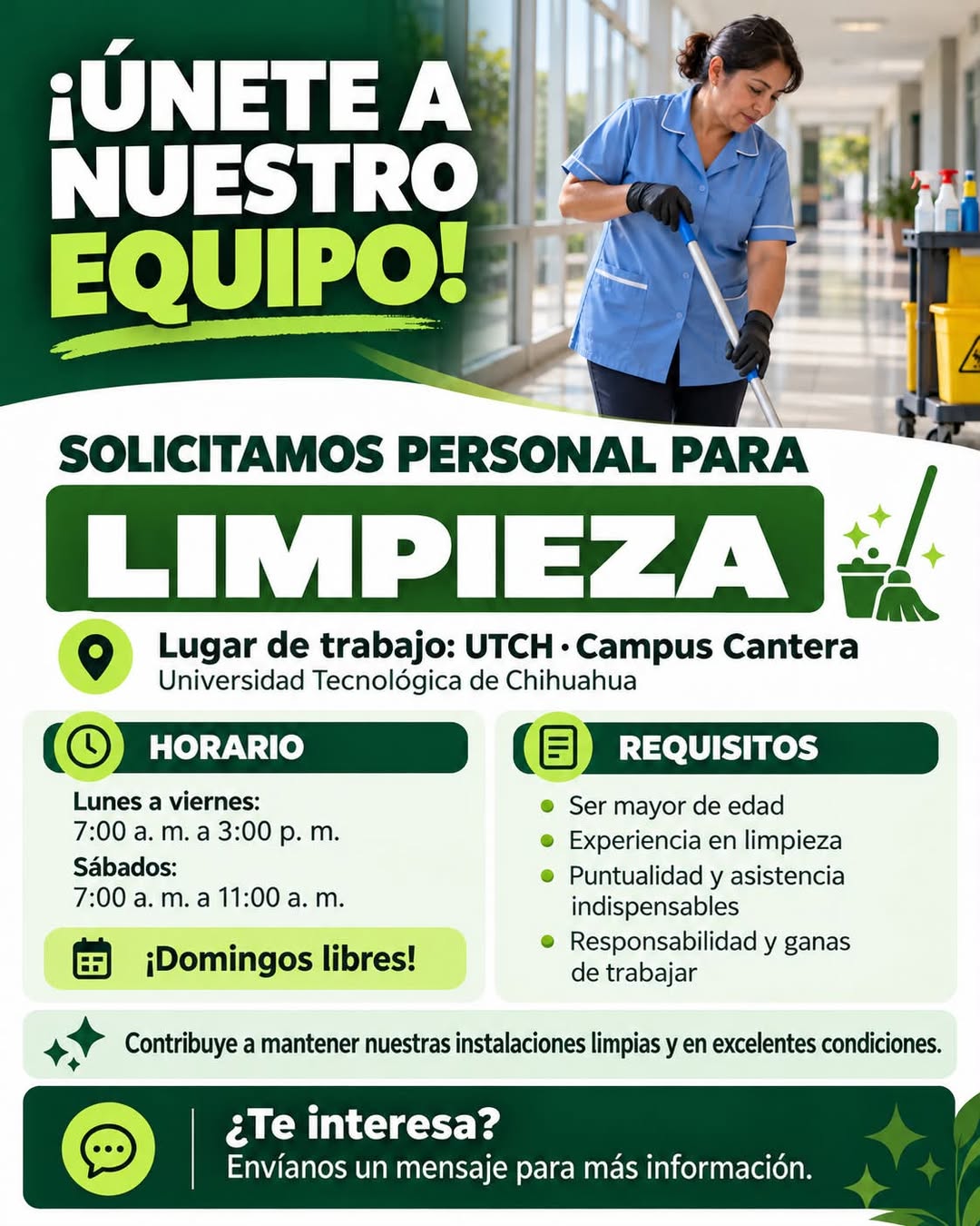 Vacante disponible