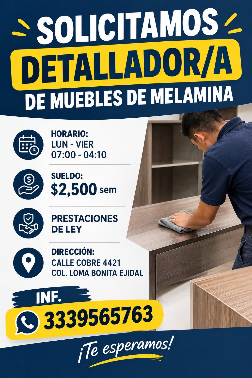 Vacante disponible
