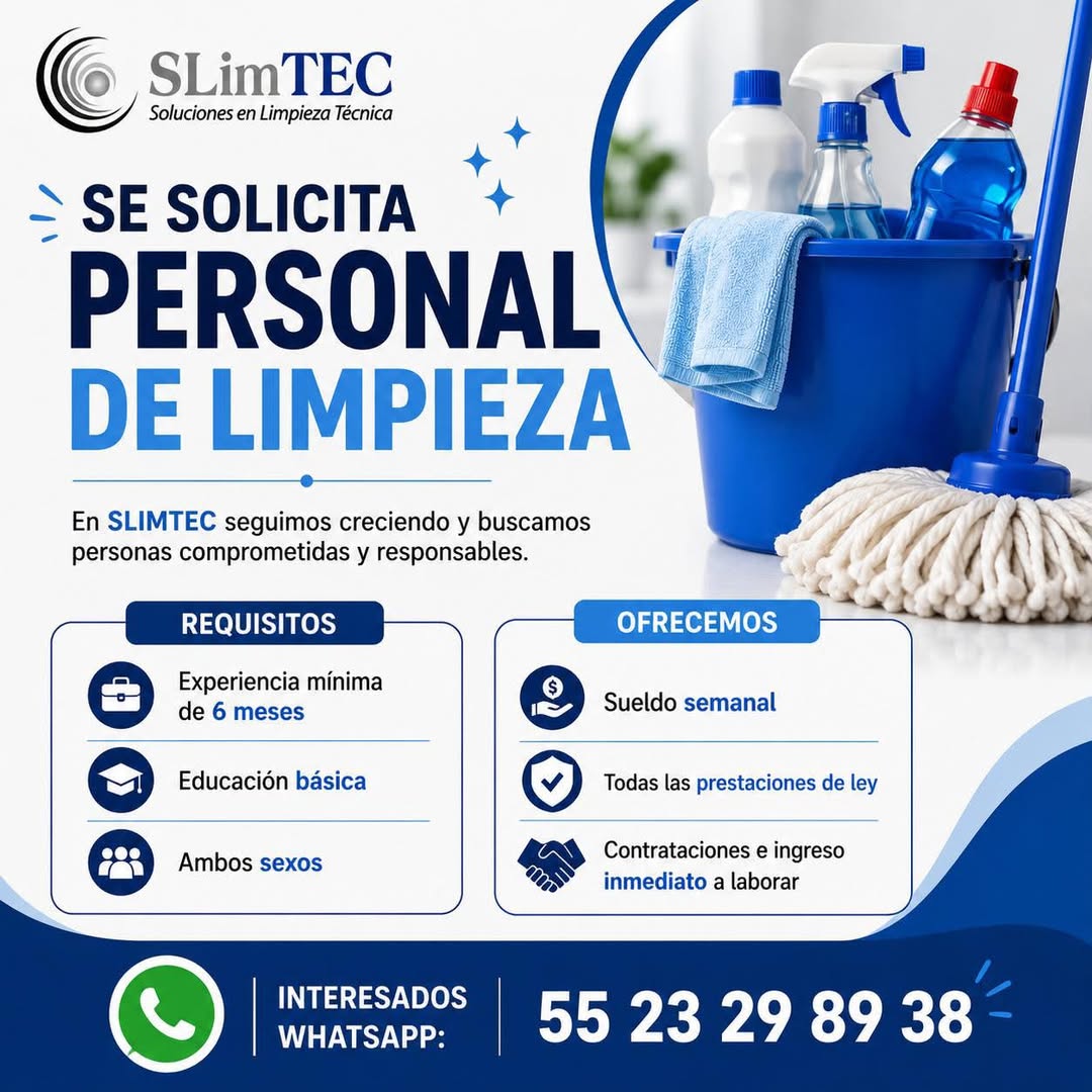 Personal de limpieza