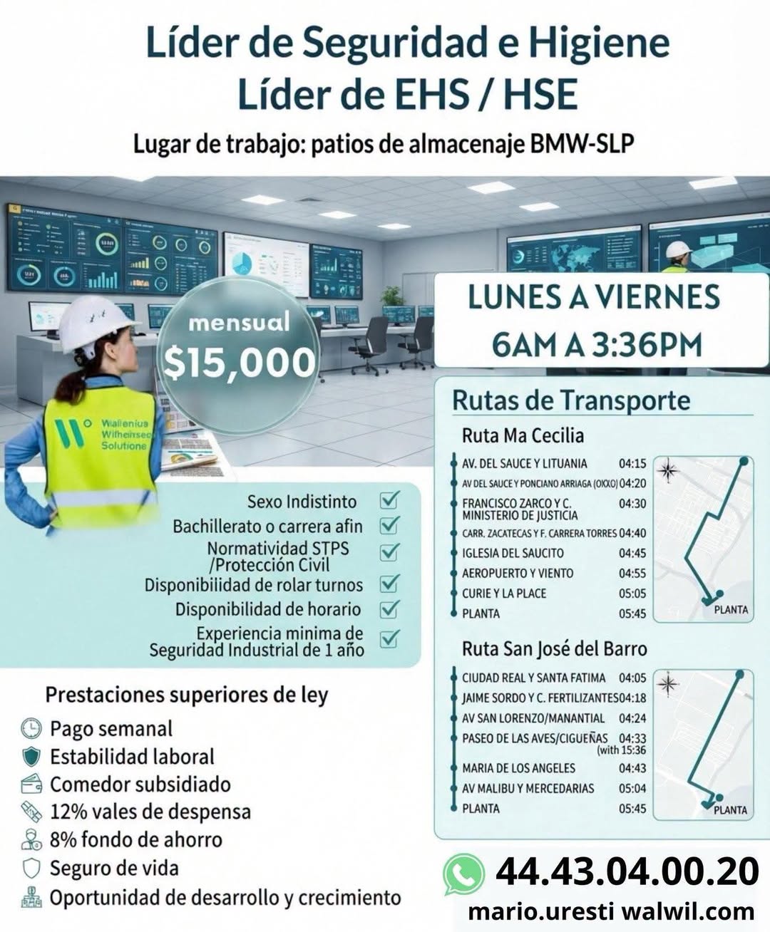 Vacante disponible