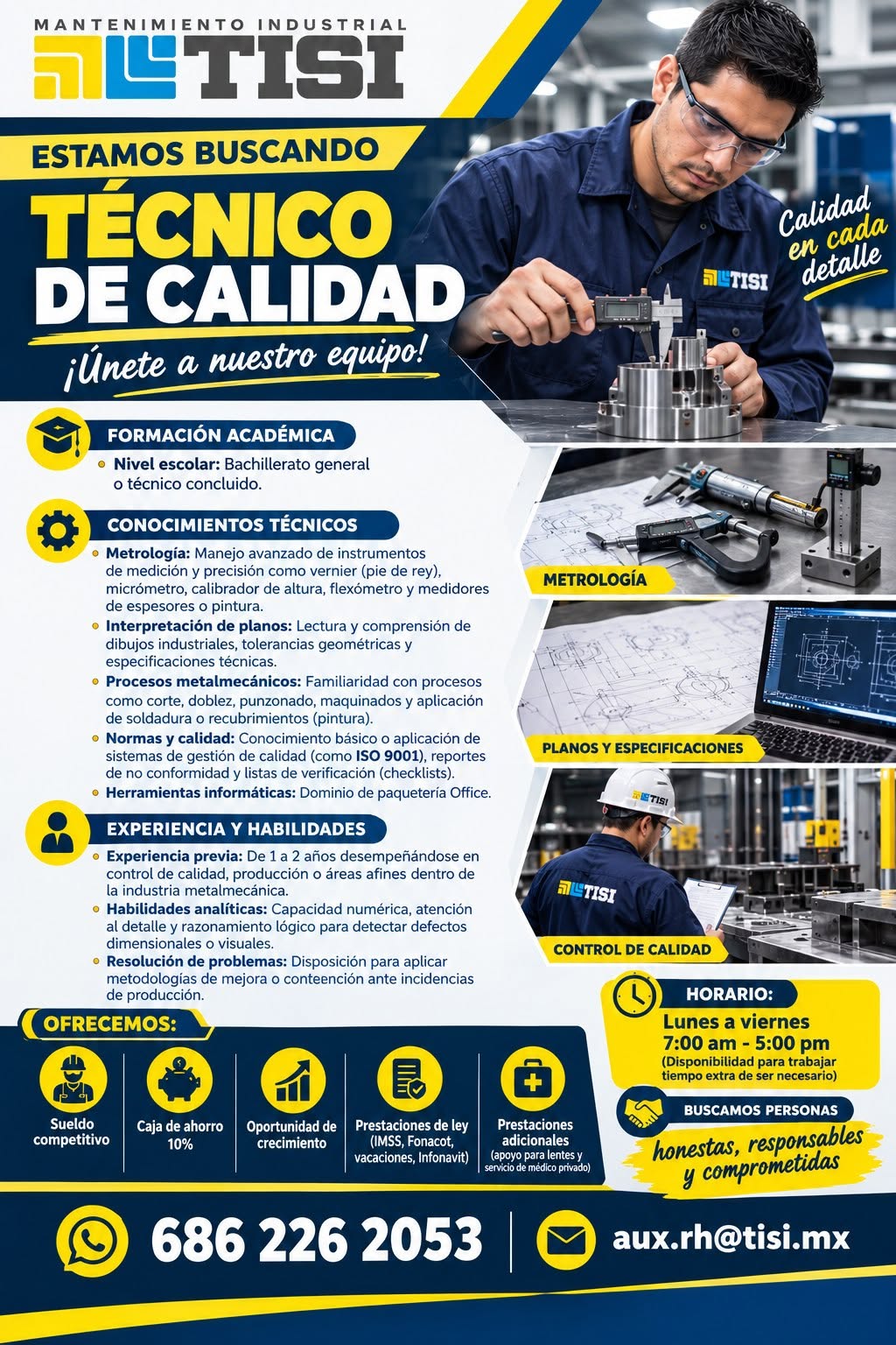 Técnico de Calidad