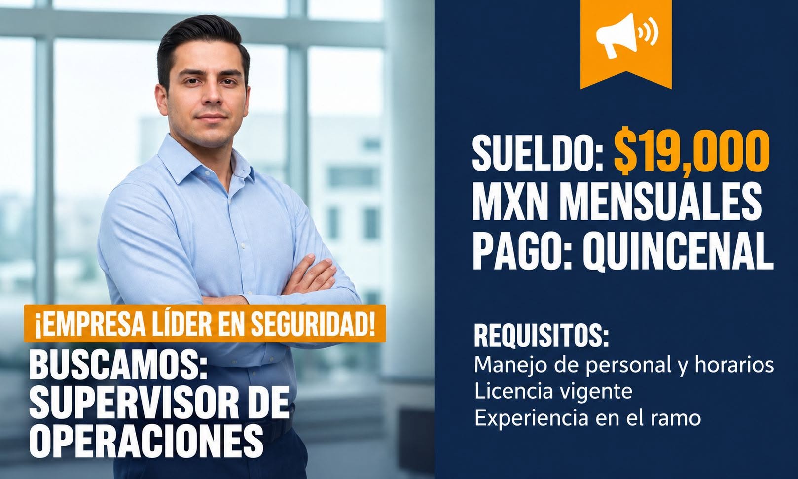 Supervisor de Operaciones