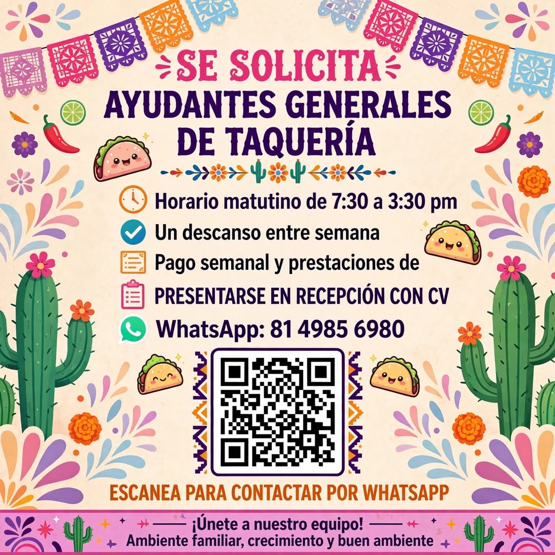 Ayudante General de Taquería