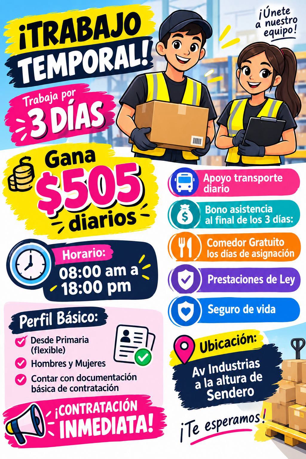 Vacante disponible