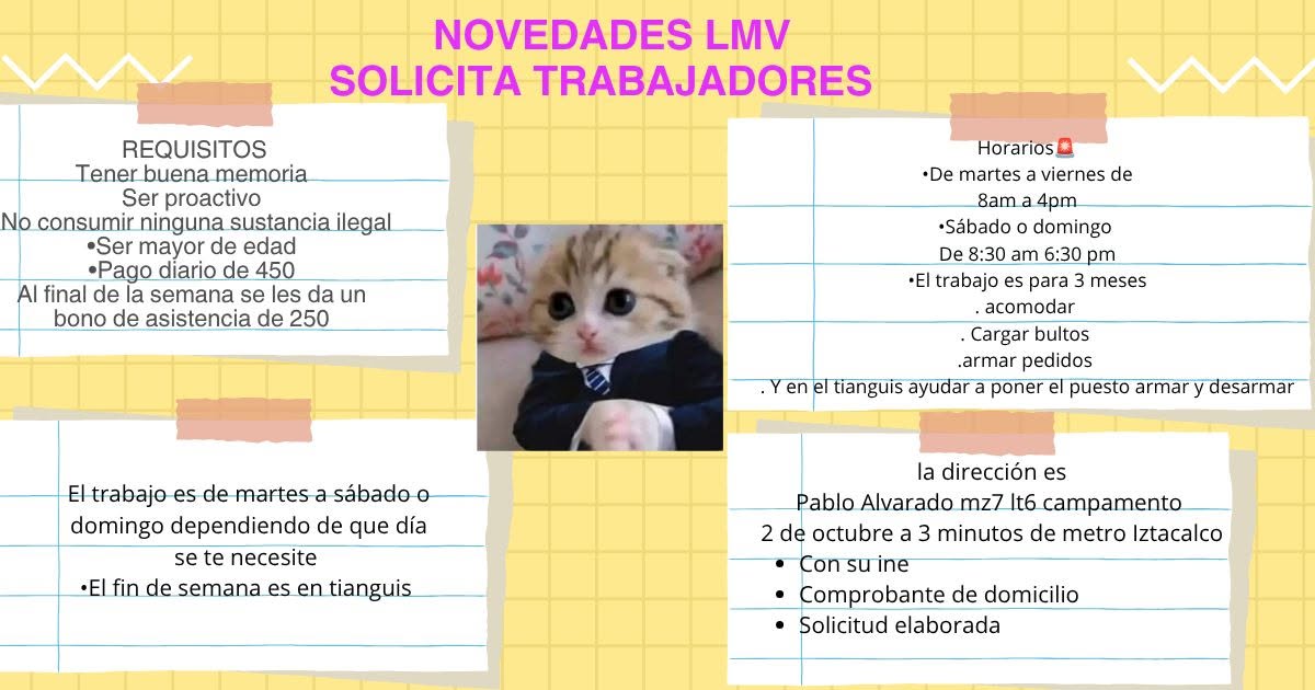 Vacante disponible