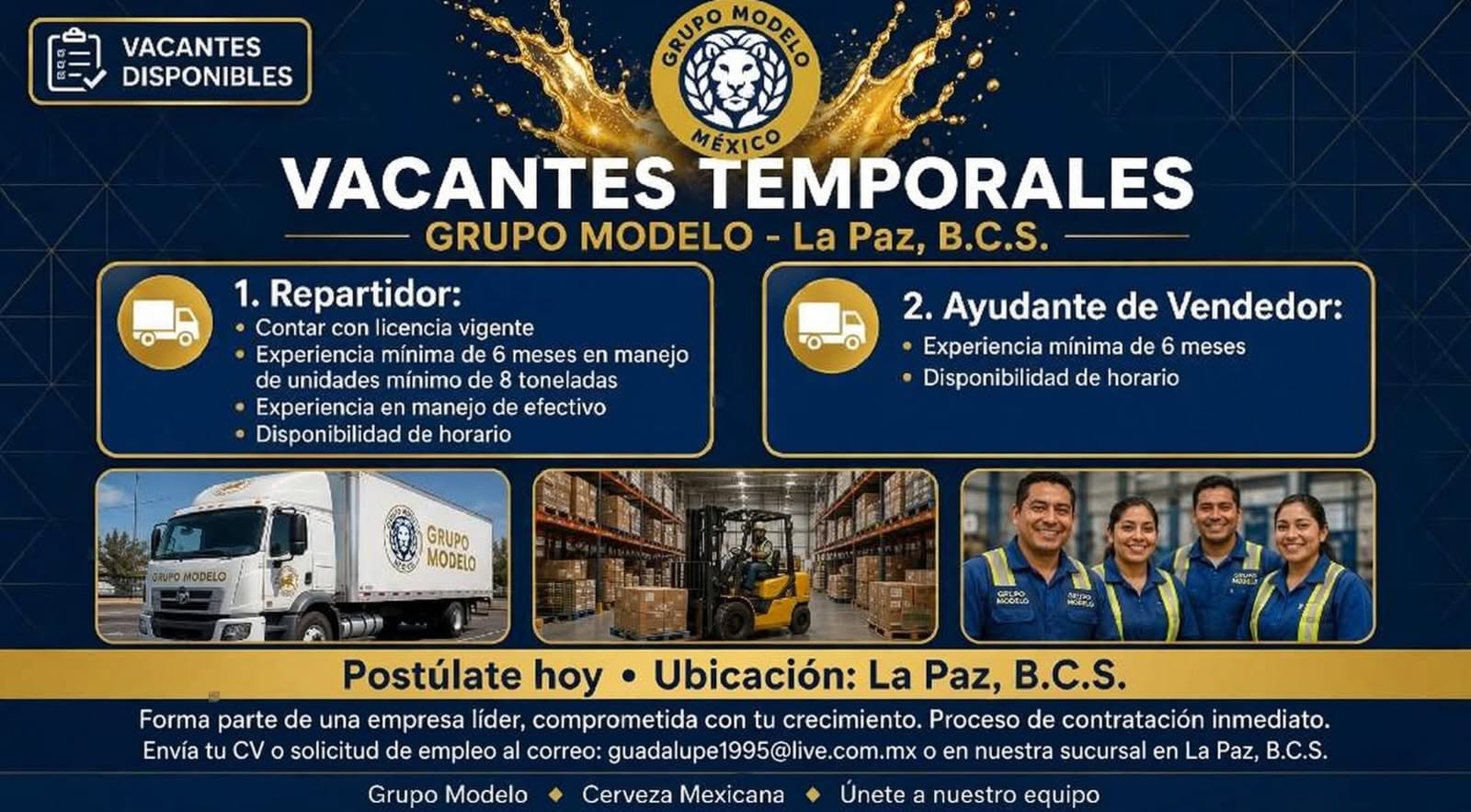 Vacante disponible