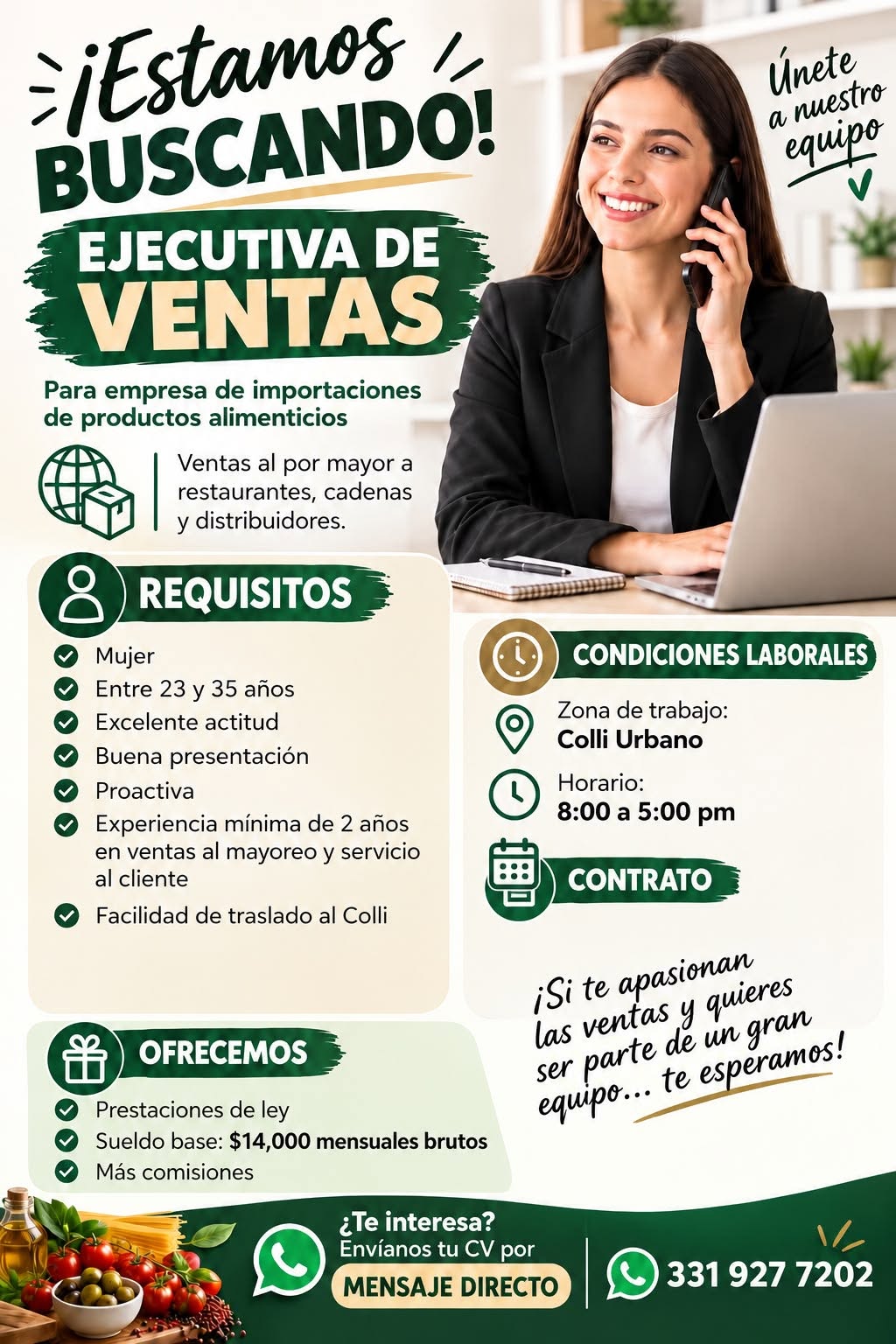 Ejecutiva de Ventas