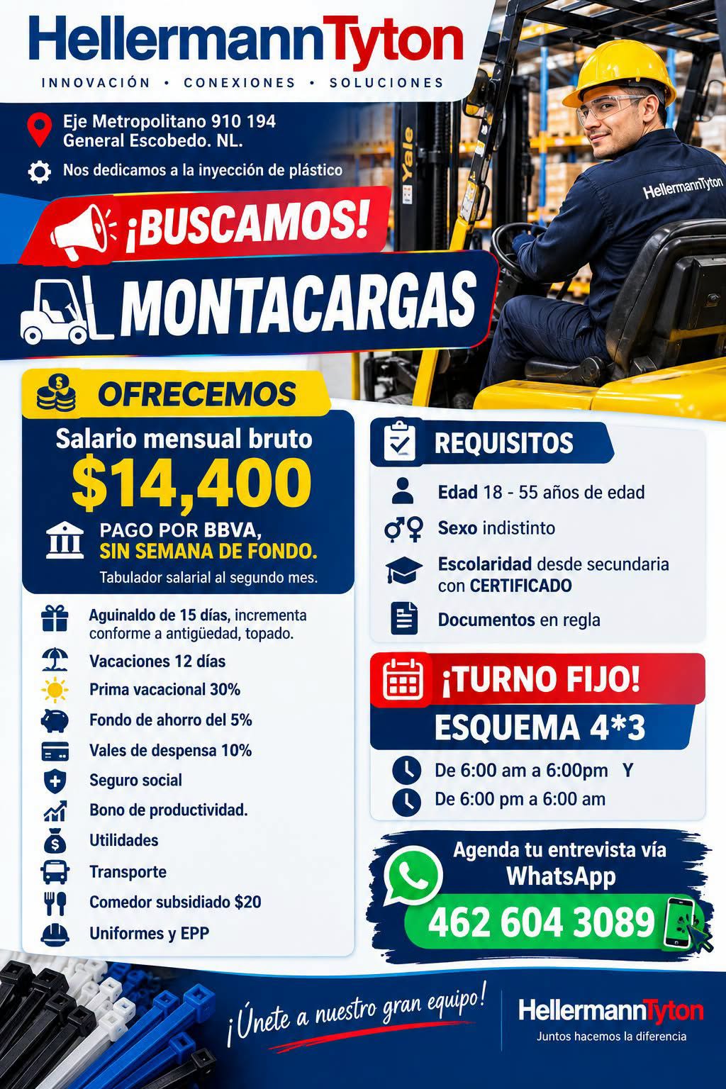Operador de Montacargas