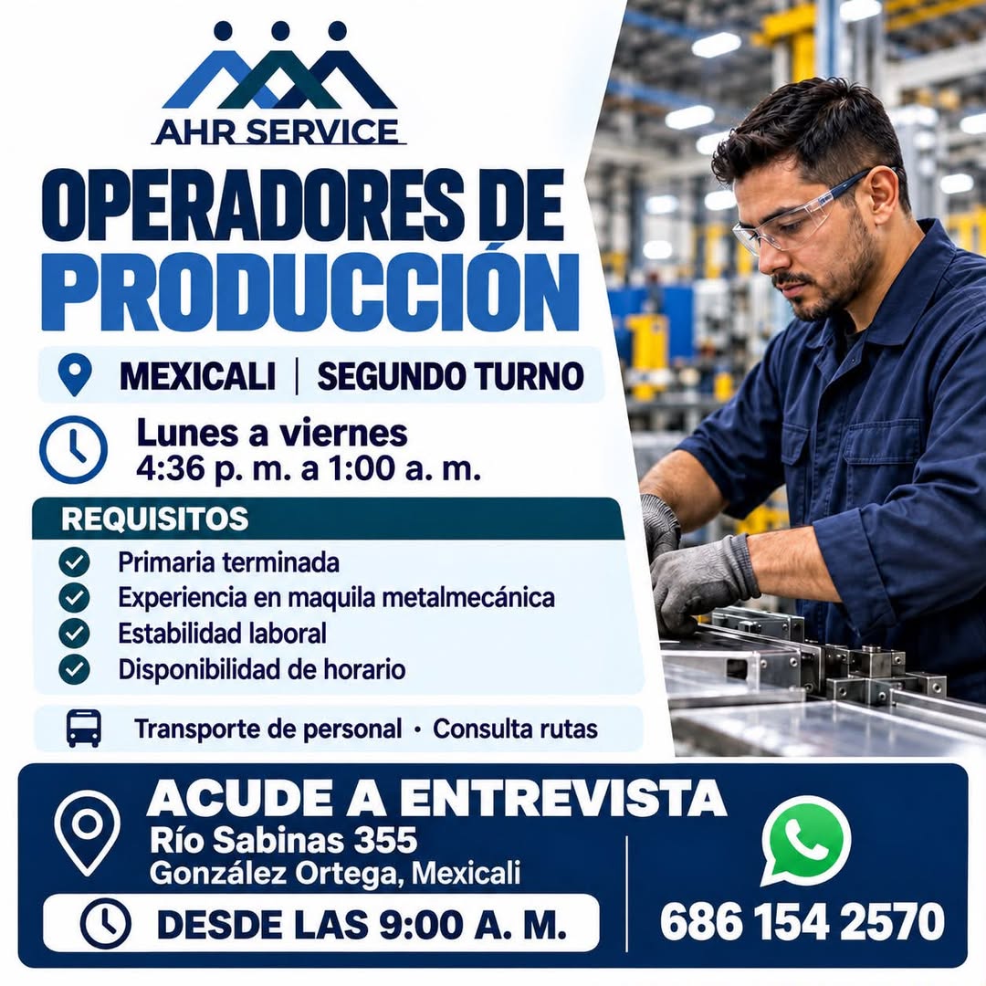 Operador de Producción