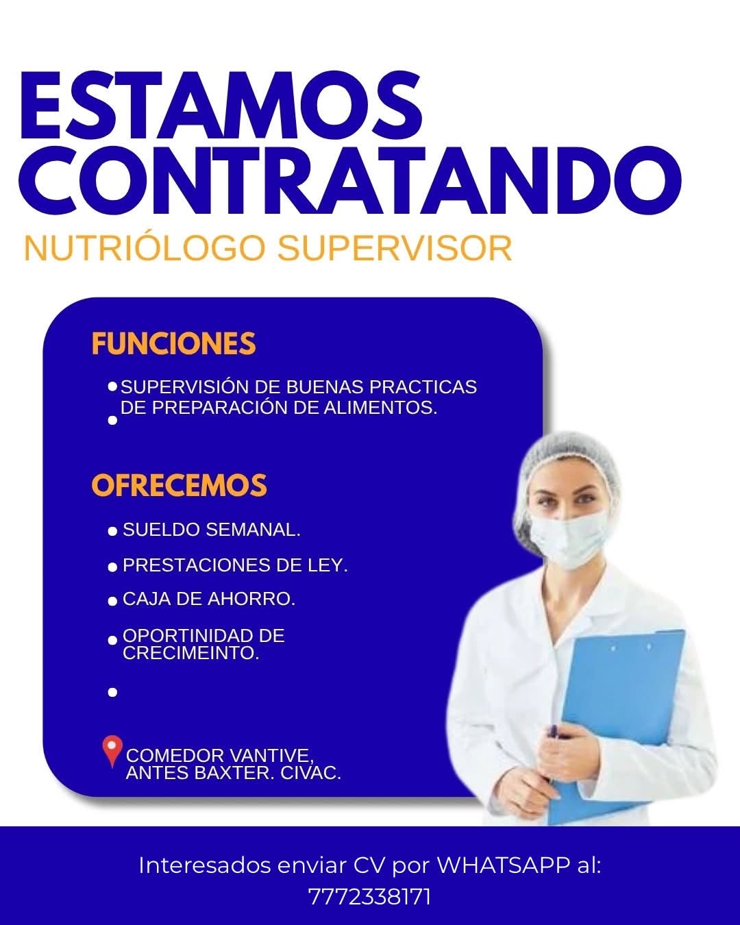 Vacante disponible