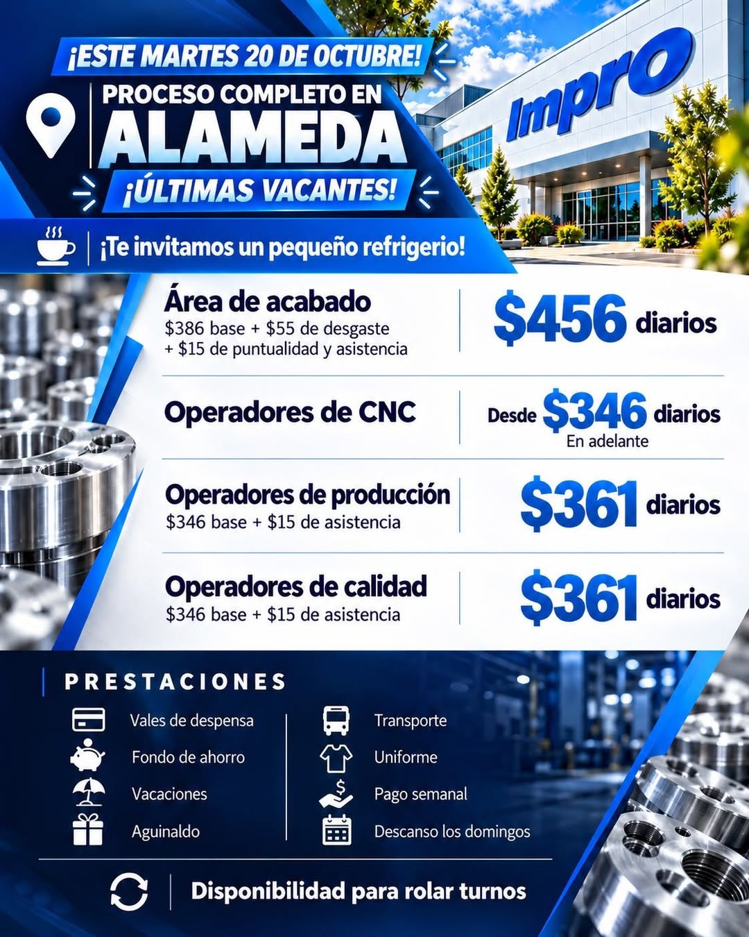 Vacante disponible