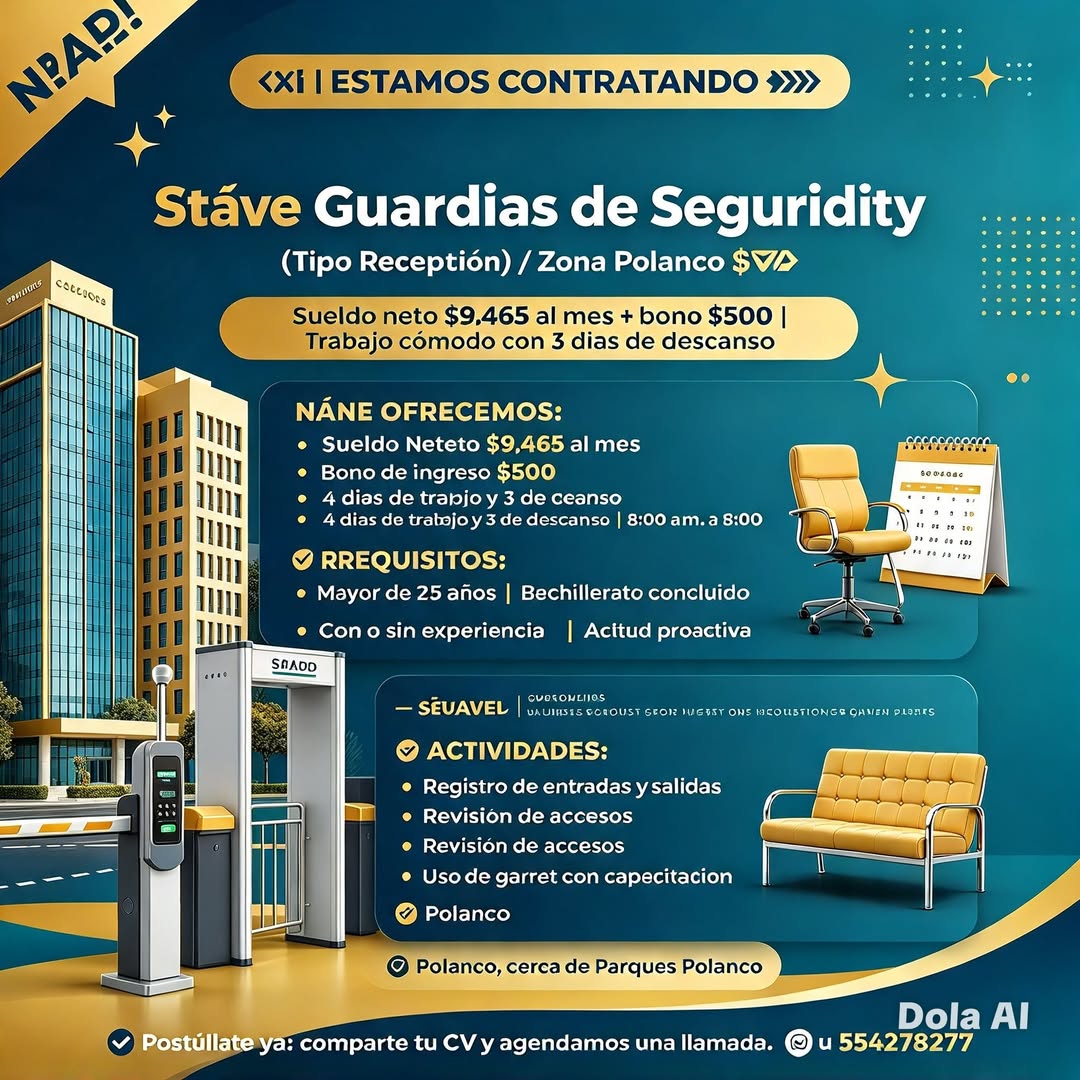 Vacante disponible