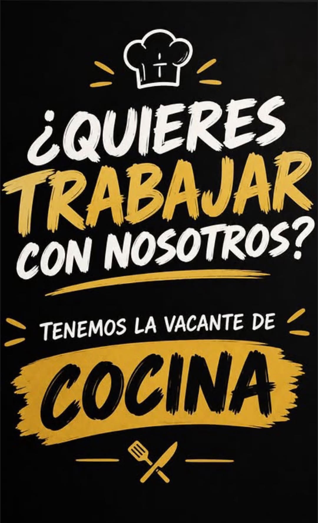 Vacante disponible