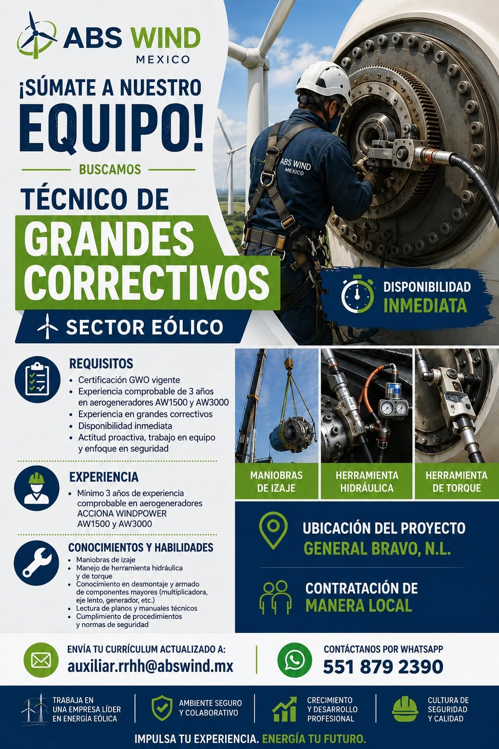 Técnico de Grandes Correctivos