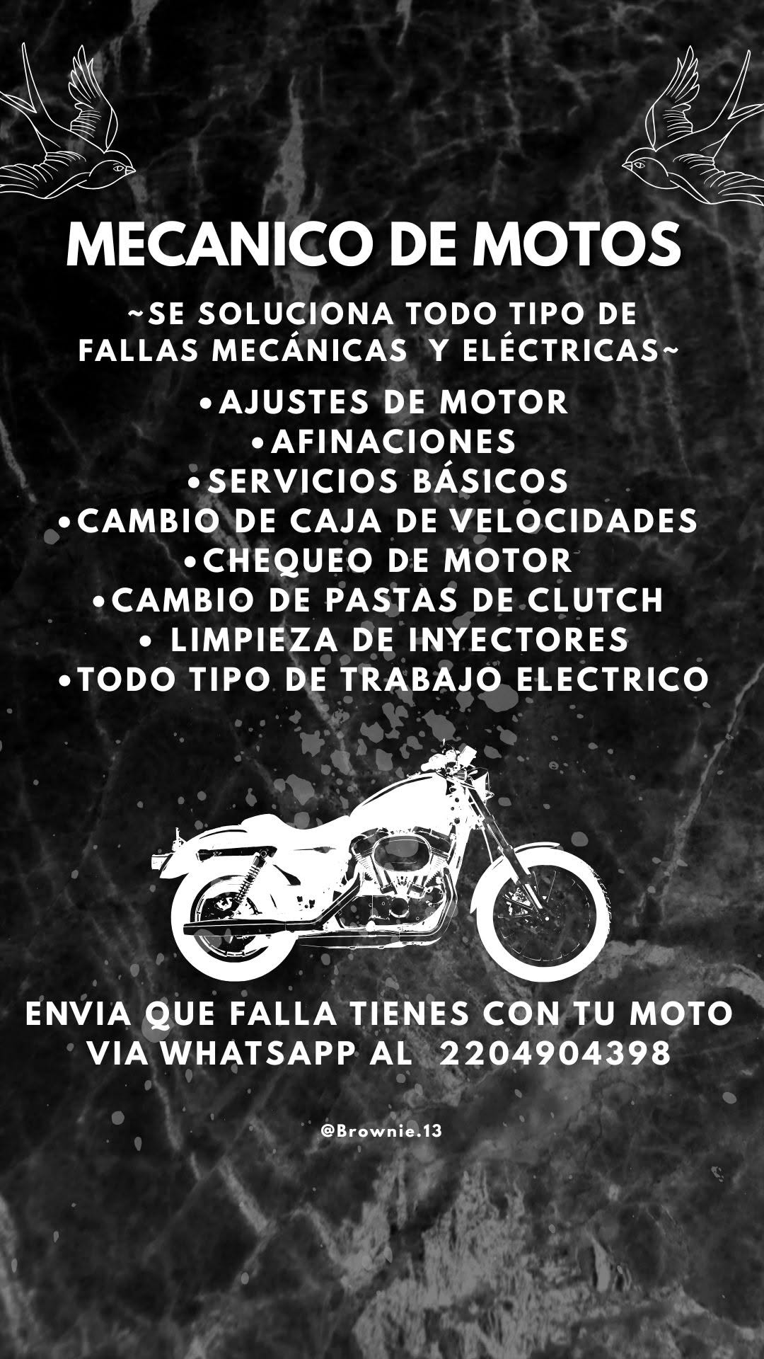 Mecánico de Motos