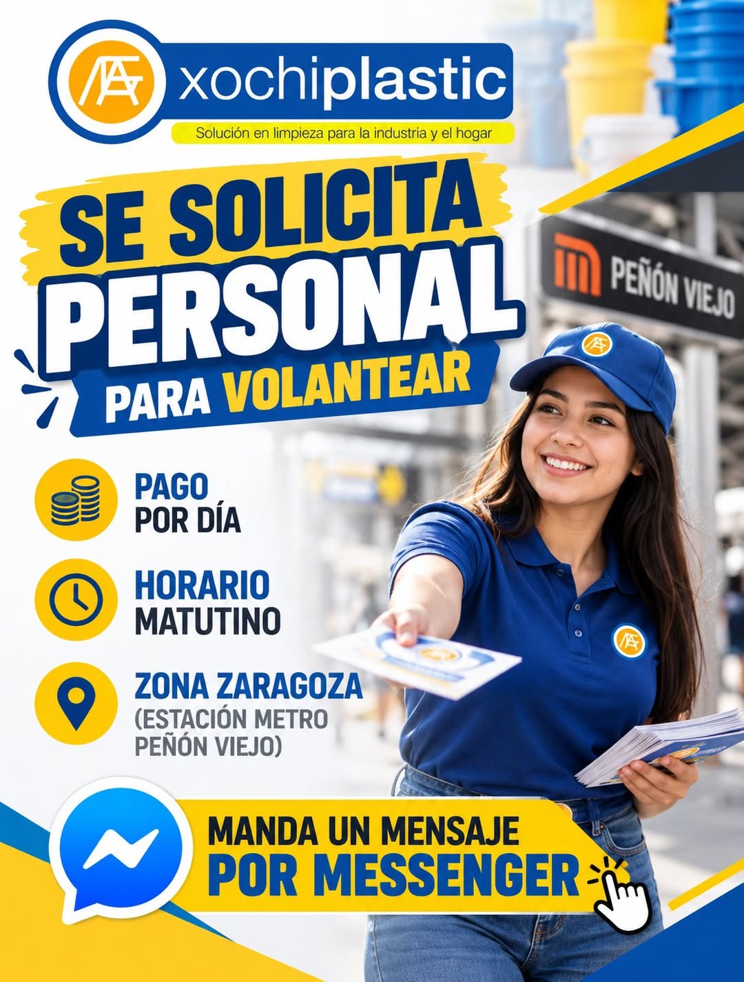 Personal para volanteo