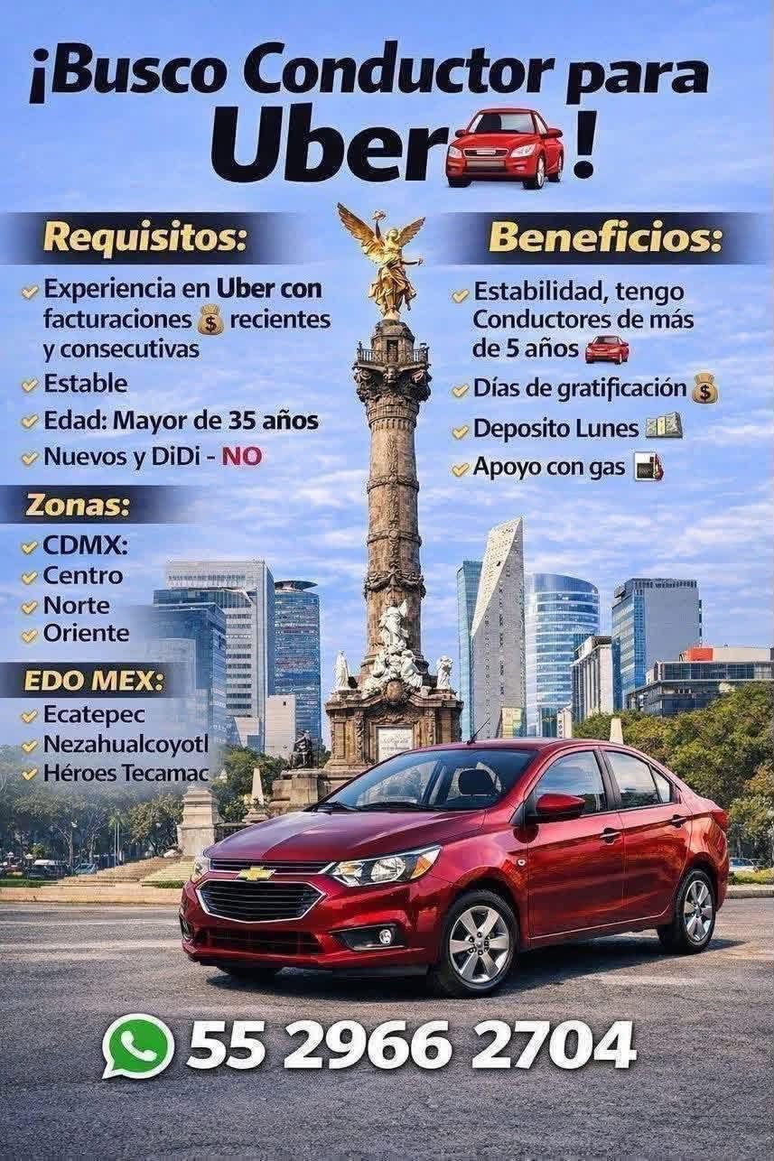 Conductor para Uber