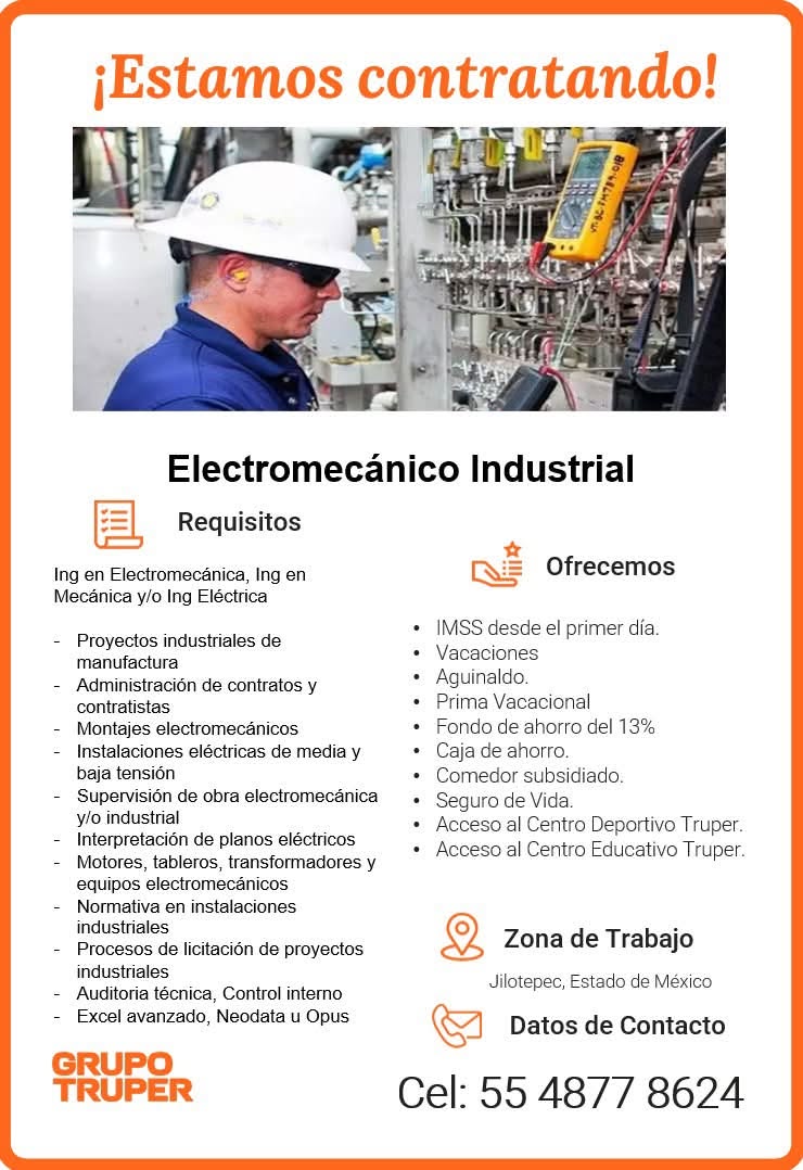 Electromecánico Industrial